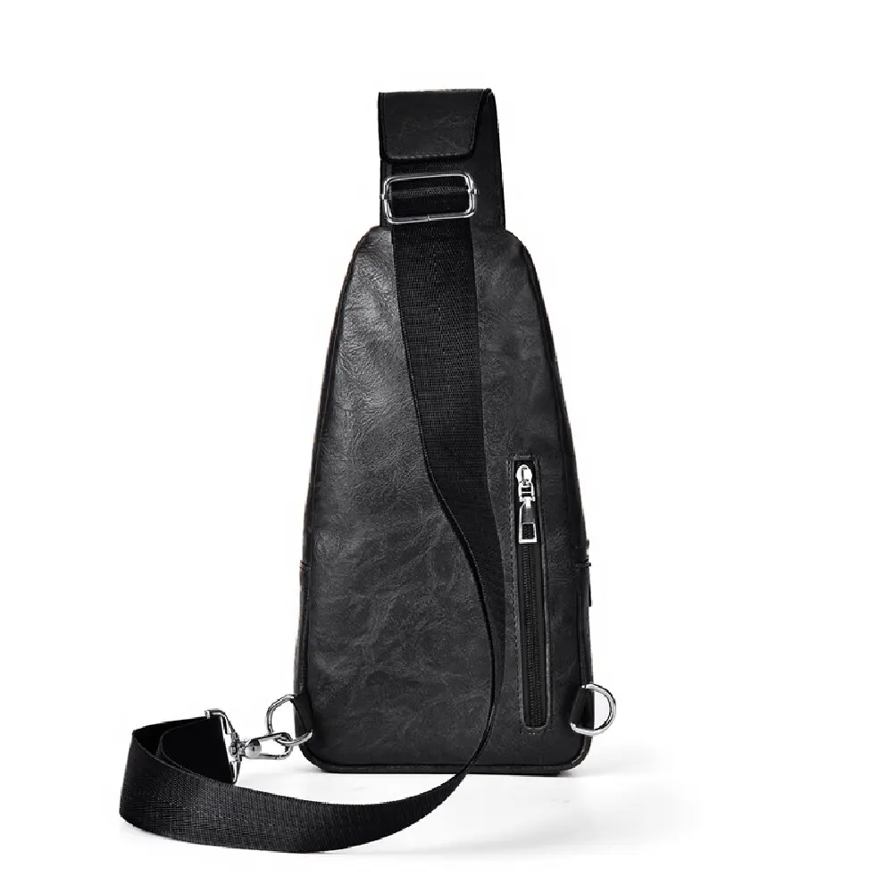 Men Cross Body Bag Sling Backpack Fashion Retro Travel Male Side Messenger Shoulder Chest Bag