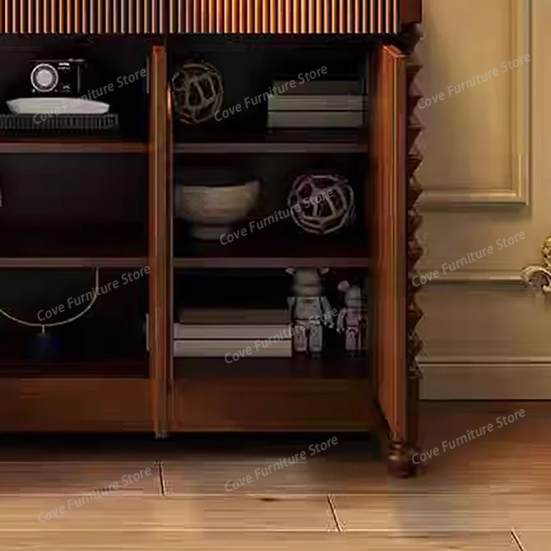 

Retro American Living Room Cabinets Premium Luxury Bedroom Storage Living Room Cabinets With Drawers Design Meuble Furniture