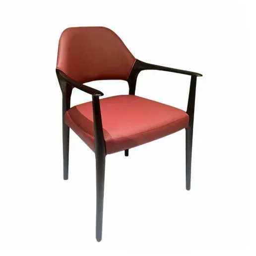 

High-end star hotel dining chair luxury private room restaurant hall electric dining table with solid wood ash wood leisure