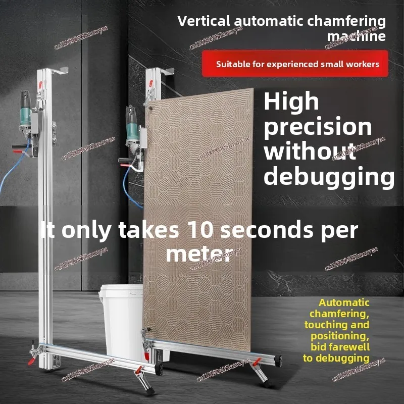 Automatic Chamfering Machine High Precision Vertical Tile Chamfering Machine 45 Degree Electric Desktop Tile Cutting Machine