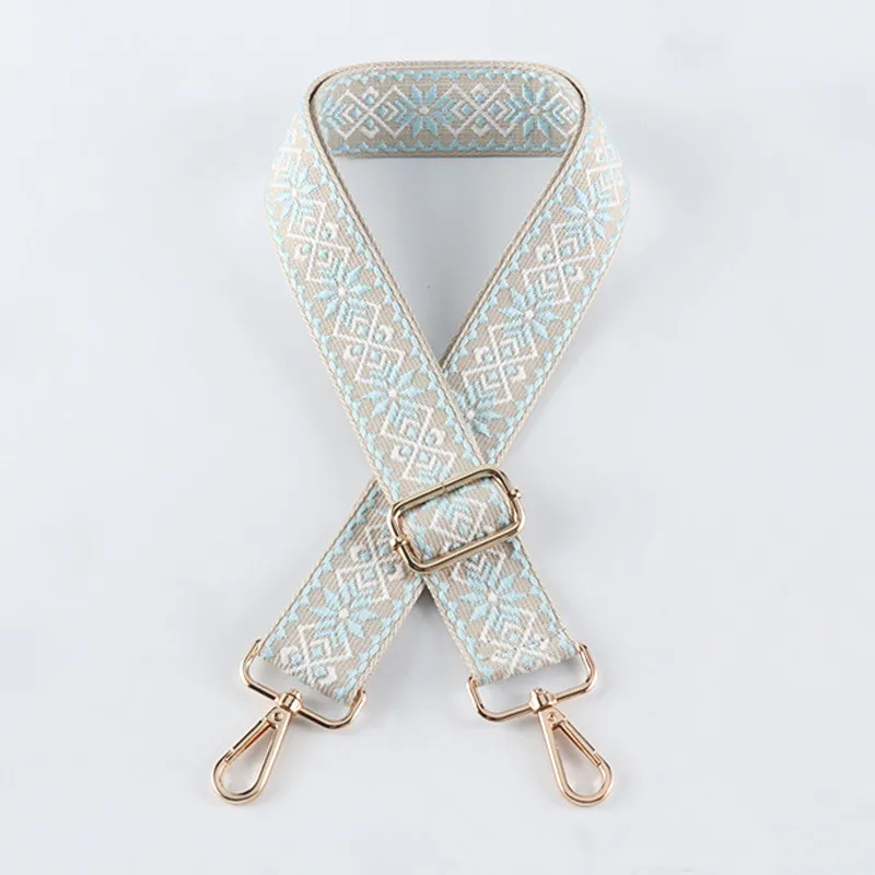 

3.8 CM Adjustable Bags Strap Messenger Bags Belt Print Full Color Crossbody Shoulder Replacement Straps Women Bag Accessories