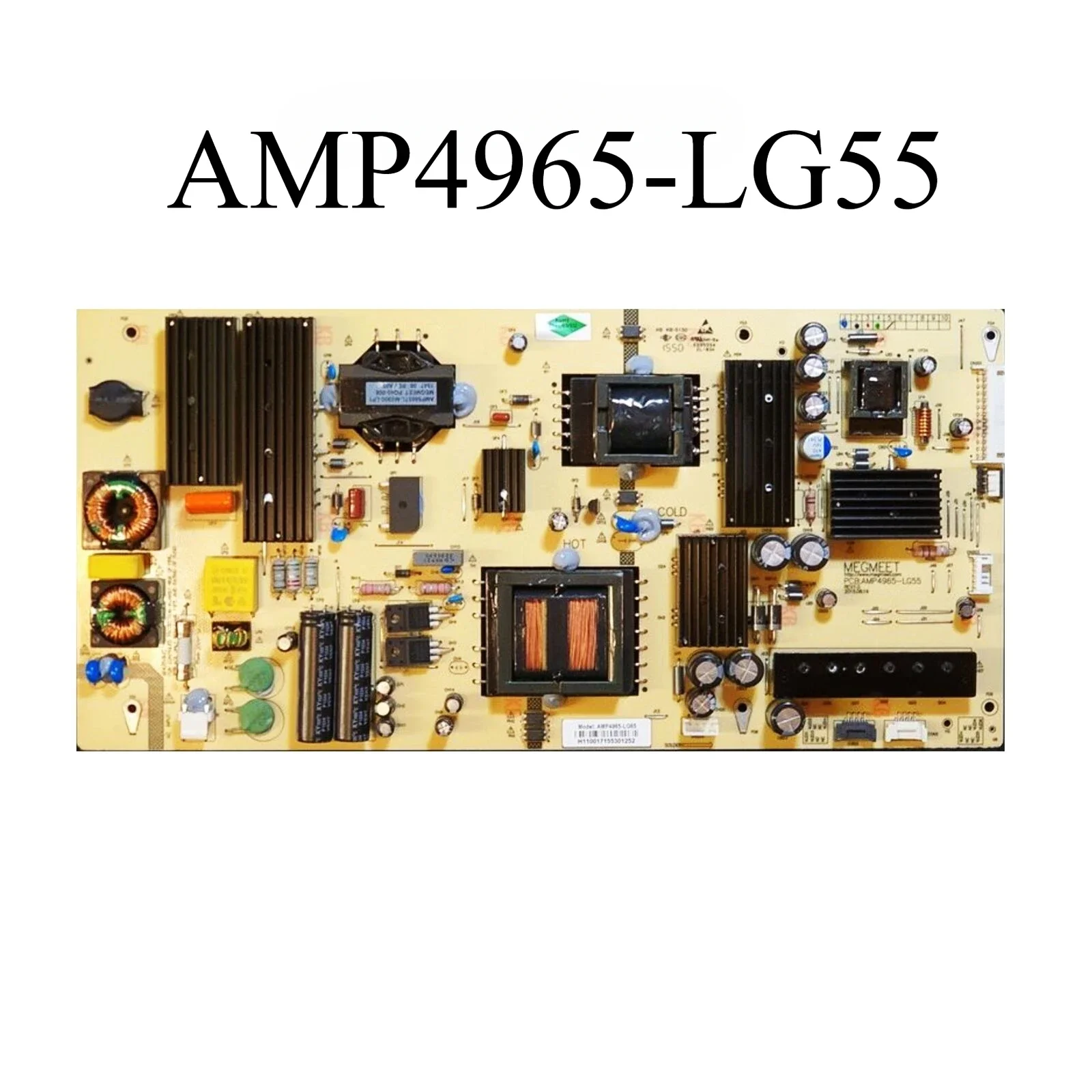 

Плата питания AMP4965-LG55 AMP4965-LG65 предназначена для LC-49XUF8772ES LC-55XUF8772ES LC-55CUF8472ES LC-65XUF8772ES