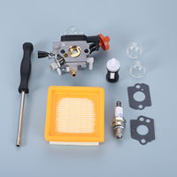 String Trimmer Brushcutter Carb Carburettor Kit w/ Air Filter 4180 120 0615 For Stihl FS89 FS89R FS91 FS91R FS111 FS111R FS111RX