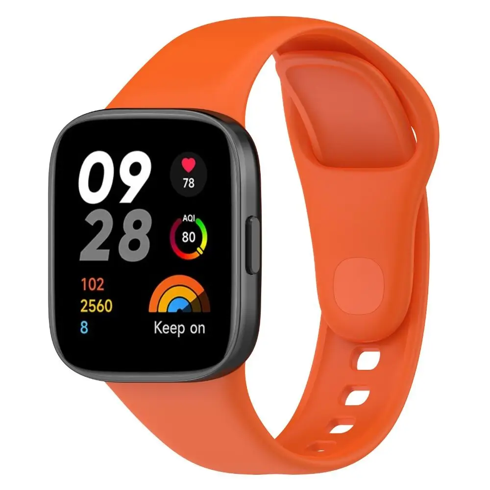 Silicone Strap para Redmi Watch 3, substituição do relógio inteligente, pulseira esportiva, pulseira, 1pc