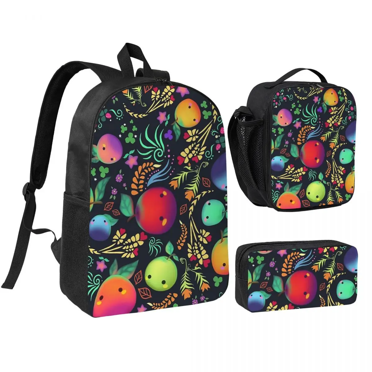 

SDV Farm Valley Friends Stardew Valley Game Backpack BookBag School Bag Shoulder Bags 3ps Insulated Lunch Bag Pencil Case