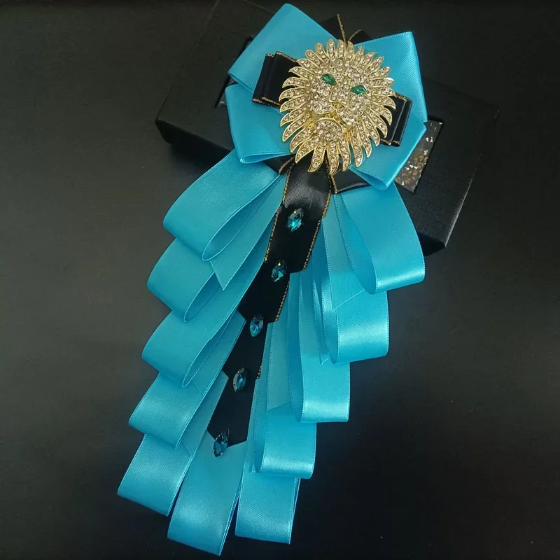 chemises-de-luxe-pour-hommes-design-fait-a-la-main-haut-de-gamme-vetements-de-banquet-de-mariage-strass-tete-de-lion-accessoires-de-cravate-d'affaires