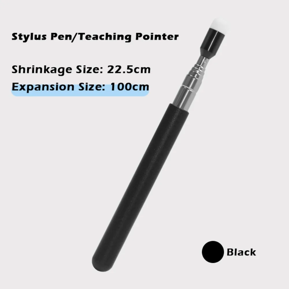 Simple 55/100cm Stylus Pen Retractable Mini Portable Digital Pen Teaching Pointer Whiteboard Writing Presentation