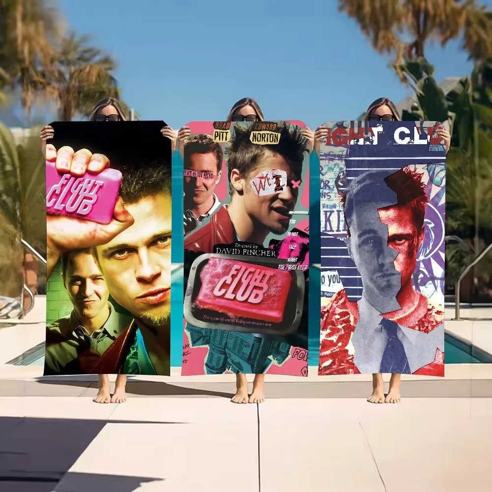 Filmhandtuch F-Fight-S Club, weiches Handtuch für Pool, Reisen, Fitness, Dusche, Camping, schnelles Trocknen, klassisches Sport-Strandtuch, Geschenk