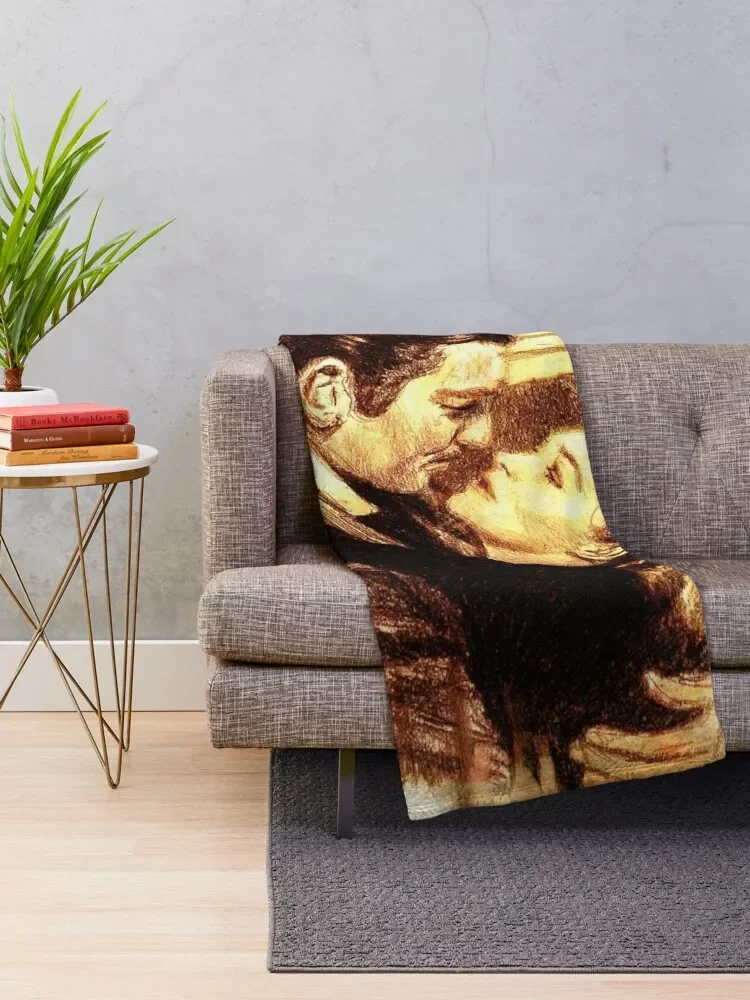 Gone with the wind - Gone with the wind Throw Blanket Thin Winter beds Fashion Sofas Flannels Blankets