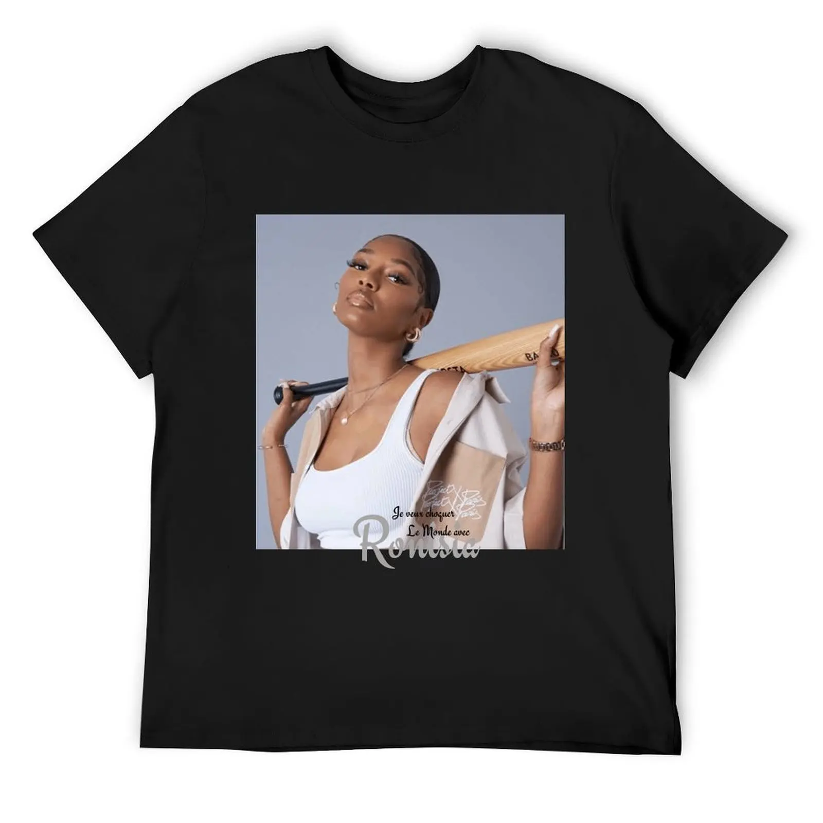 

Ronisia Mode ROCKSTARCollection T-Shirt Short sleeve tee graphics anime clothes men workout shirt