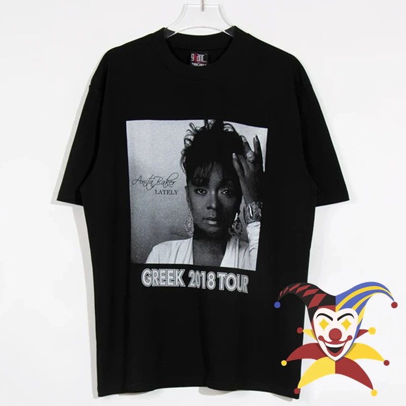

Jerry Oversized SAINT T-shirt Concert Casual Short Sleeve Loose Casual T-shirt