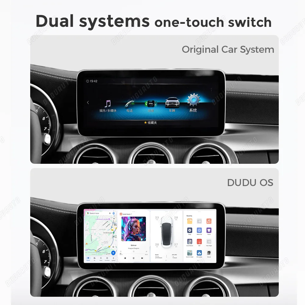 MEKEDE Android 15 Car-Player Box AI Box DUDUAUTO Car Box 60 FPS Smoothly Speed Support OEM To Android Menu Switch Quick 8+128GB - view 5
