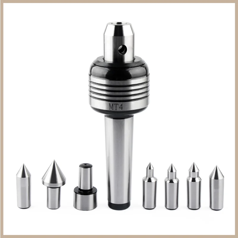Precision MT4 plug-in rotary center mose MT4 top suit can change head multi-function thimble