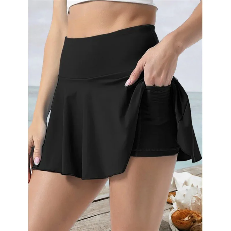 New Women\'s Tennis Skirts with Pockets High Waisted Pleated Skirt Tennis Skirt High Waist Sports Skirt Clothing