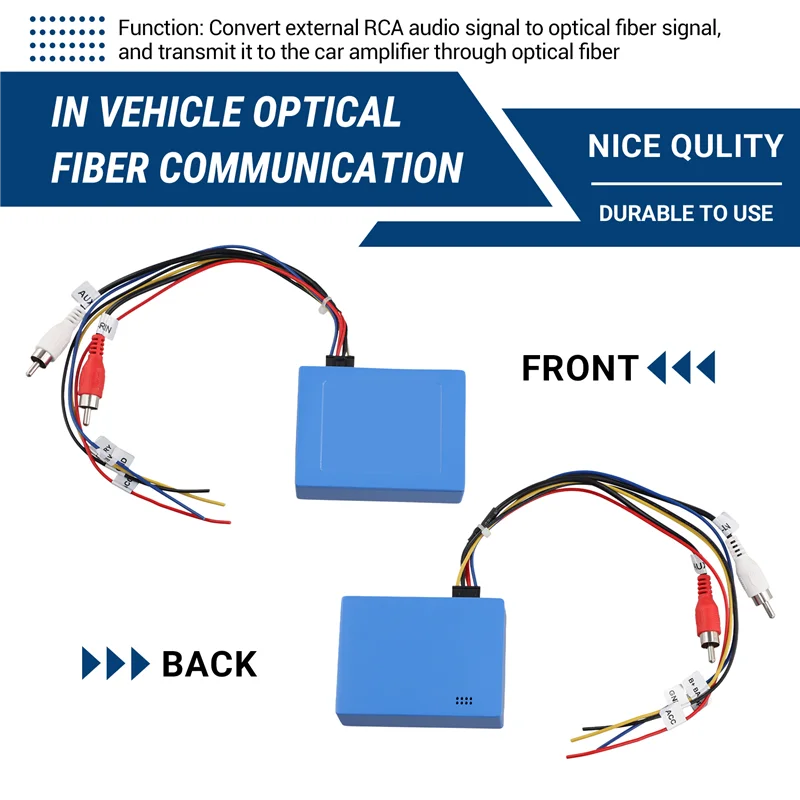 

Premium Car D2B Digital Data Fiber Optic Decoder Car Radio Adapter For Mercedes Benz ML S/CL SL ECS CLK E Class