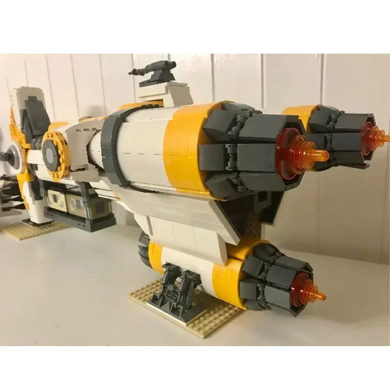 

MOC-154280 Классические зажимы для фильмов Воздушный груз Транспортный корабль Модель строительного блока • 4330 деталей • Игрушки на день рождения и подарки для детей