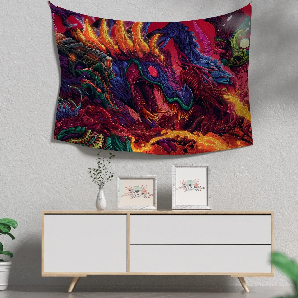 

The Oriental Divine Cool Dragon Is Like A Demon Decorating Wall Tapestry Family Dormitory