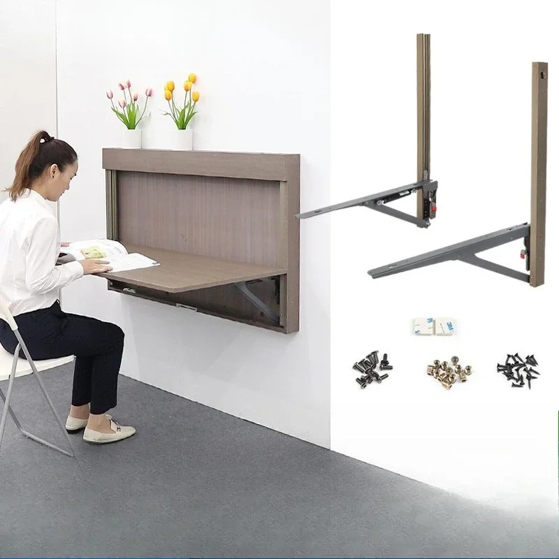 

Wall-mounted wall small apartment folding dining table multi-functional small desk