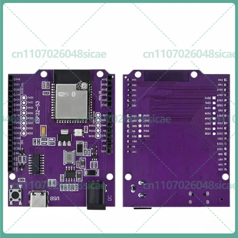 1-5pcs For DevKitC-1 Compatible ESP32-S3 UNO Development Board with ESP32-S3-1-N16R8