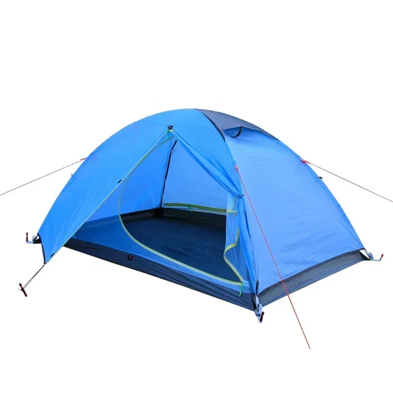 1-2 Man Tent  Light-weight Hiking Backpacking Tents Fabric and Aluminum Poles for Outdoor Camping with Nylon 6306220090