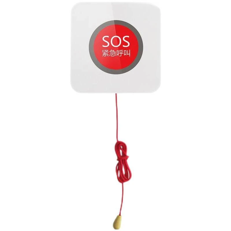 APE520 SOS hand pull rope wireless pager elderly nursing home, bathroom one-click emergency call