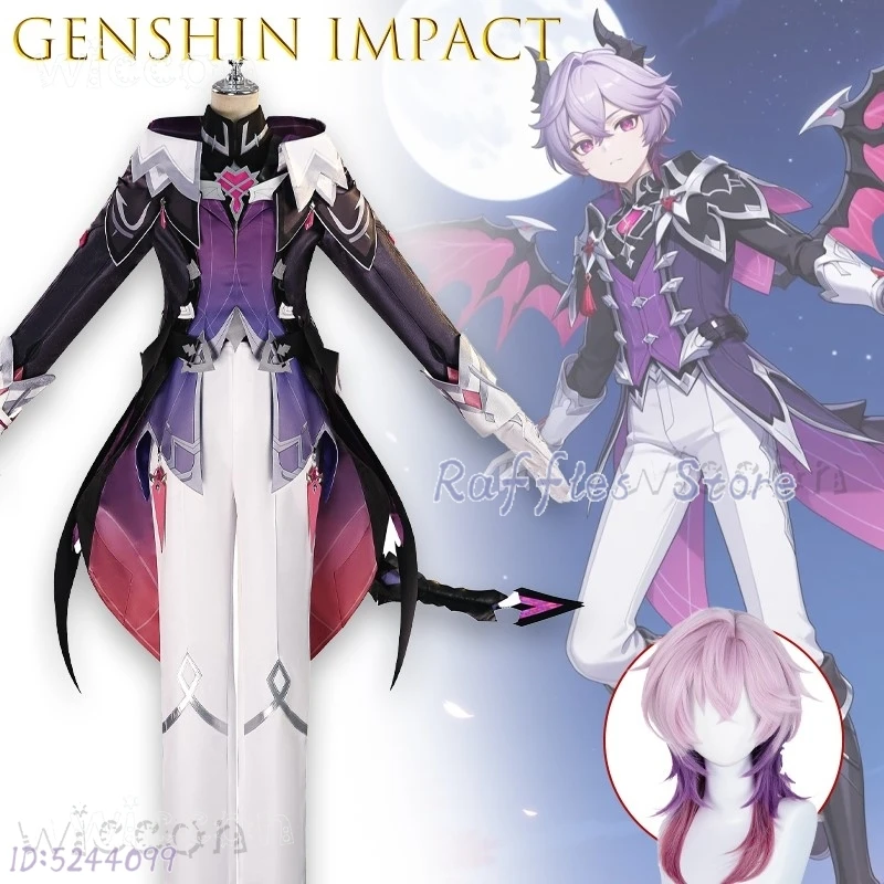 

disfraz Genshin Impact Durin Cosplay Halloween Costume Anime Game Character Roleplay Outfit Metal Anime Christmas déguisement