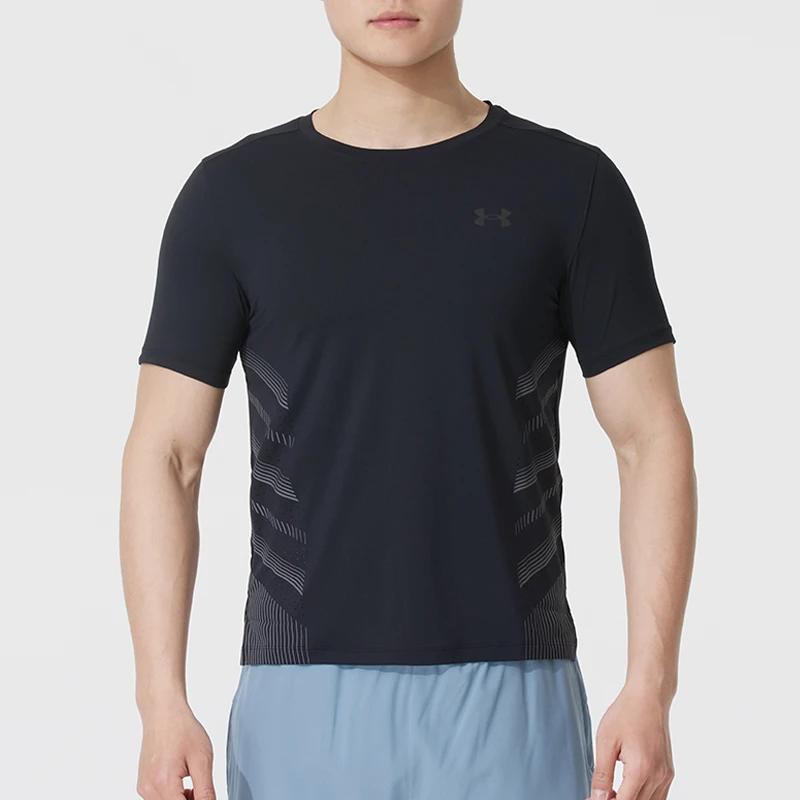 underarmour-men's-t-shirt-short-sleeved-fitness-wear-quick-drying-breathable-running-slim-fit-top-1376518-004