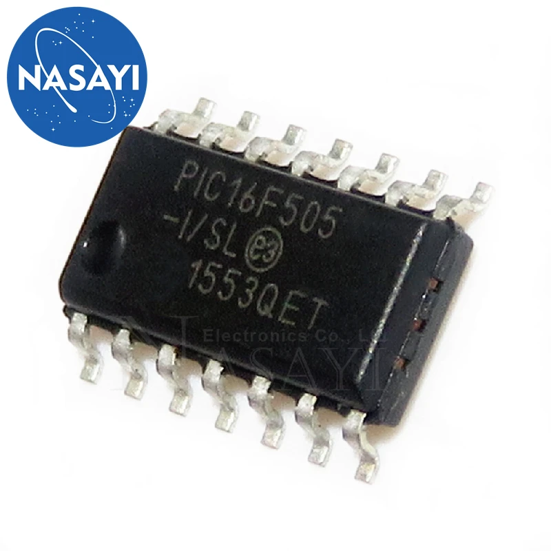 

10PCS PIC16F505-I/SL PIC16F505 SOP-14