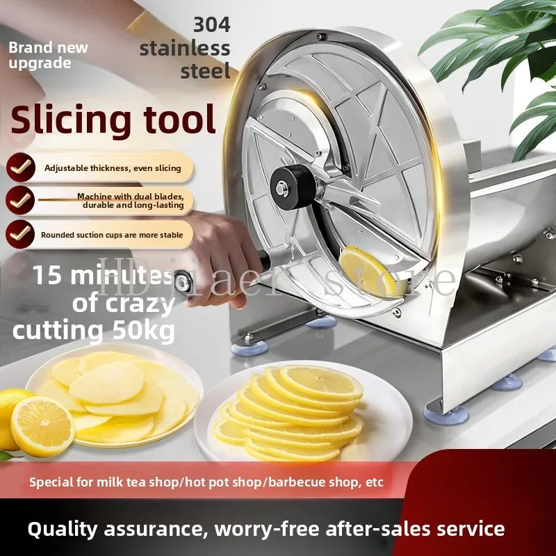 

Manual Stainless Steel Multi-Functional Slicer - For Fruit, Potato Slices, Green Onions, Kitchen Cutting Tool