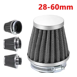 28-60mm Air Filter Motorcycle Mushroom Head Filters High Flow Air Intake for ATV Pit Dirt Bike Suzuki Honda Kawasaki Yamaha Moto