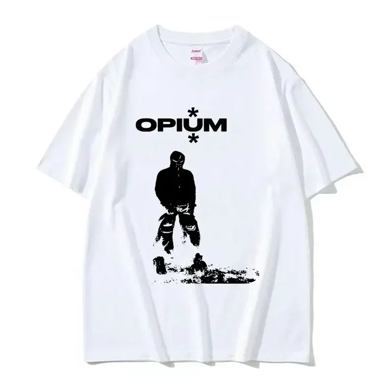 

Destroy Lonely A Great Chaos T-Shirt Ken Carson Opium Graphic T-shirts for Men Women Fashion Hip Hop Oversized Tshirt Streetwear