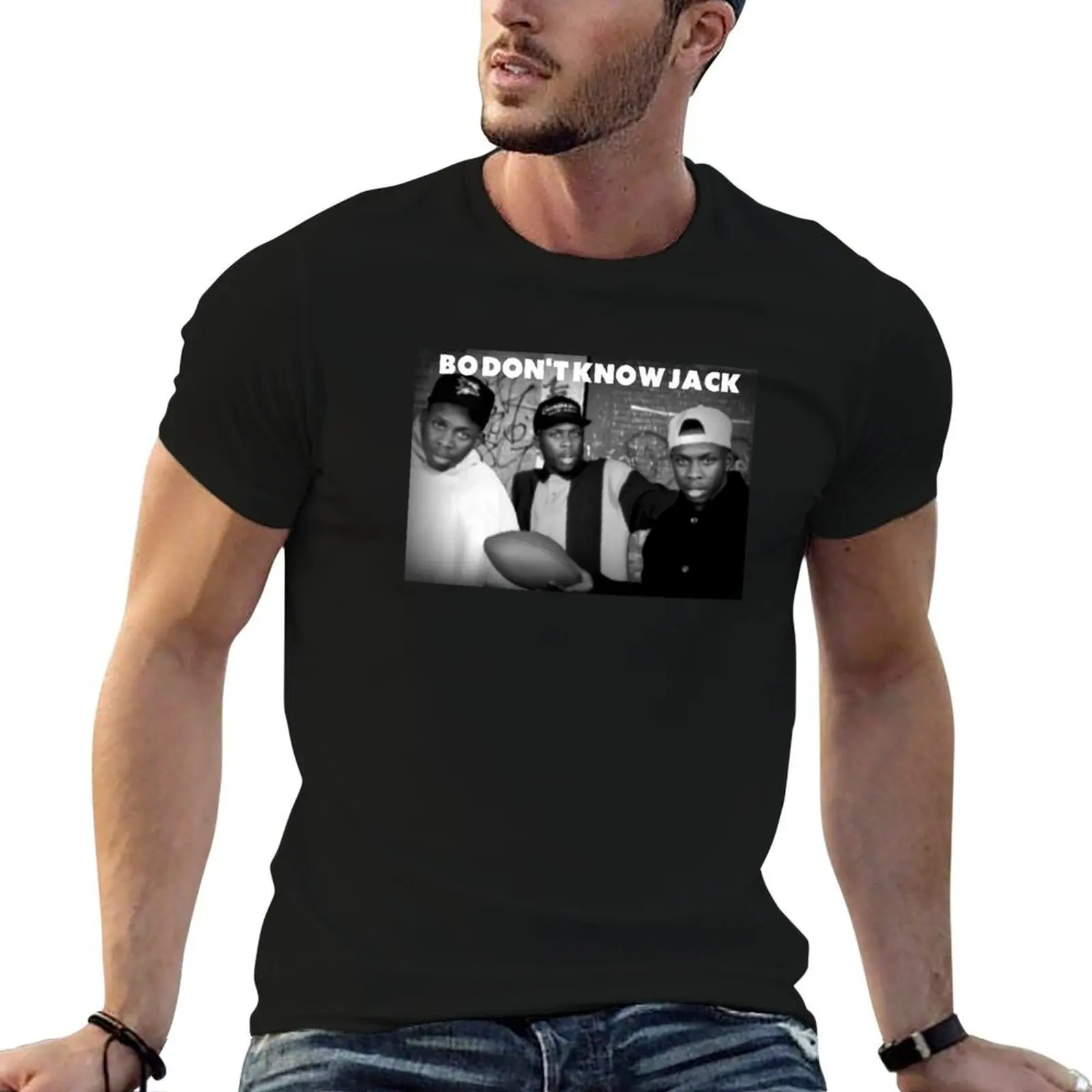 T-shirt léger imprimé Bo Don't Know Jack