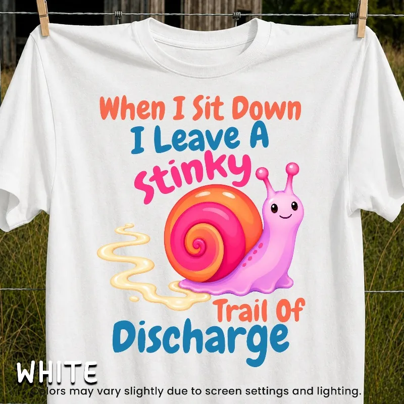 Funny Offensive Shirt Exchange Embarrassing Airport Shirt Stinky Discharge Oddly Specific Unhinged Dirty Joke Gag Gift