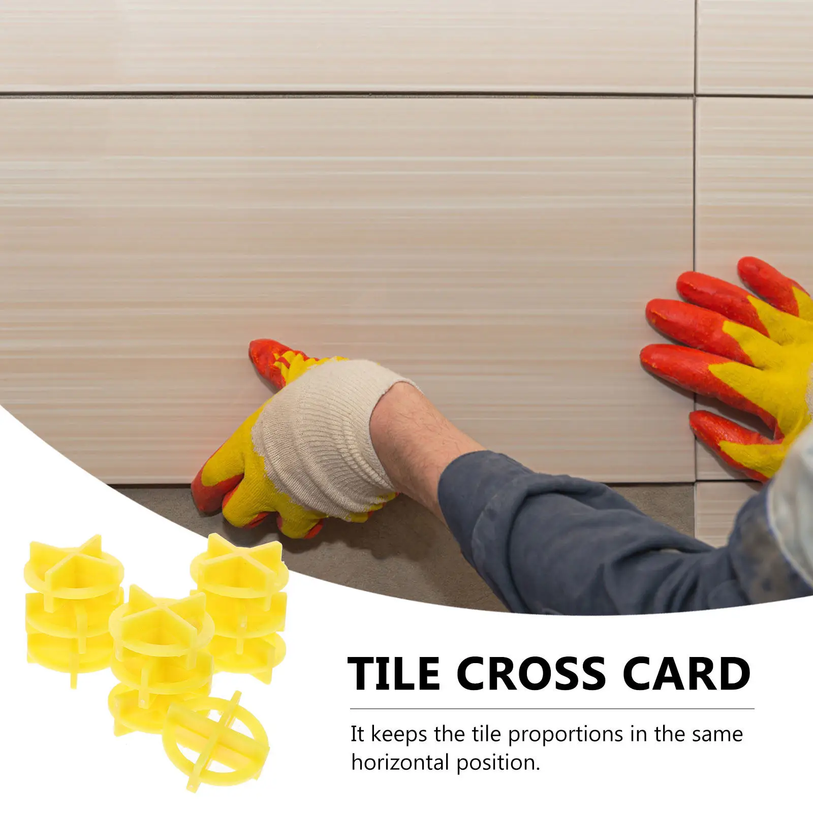 

100Pcs Tile Cross Spacers Professional Plastic Tile Positioning Tools for Ceramic Stone Fixing Efficient Layout Spacers