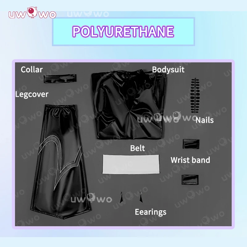 UWOWO Collab Series: Pantyy Stockingg With Garterbeltt Polyester/Polyurethane Cosplay Costume S-XL Halloween Costume