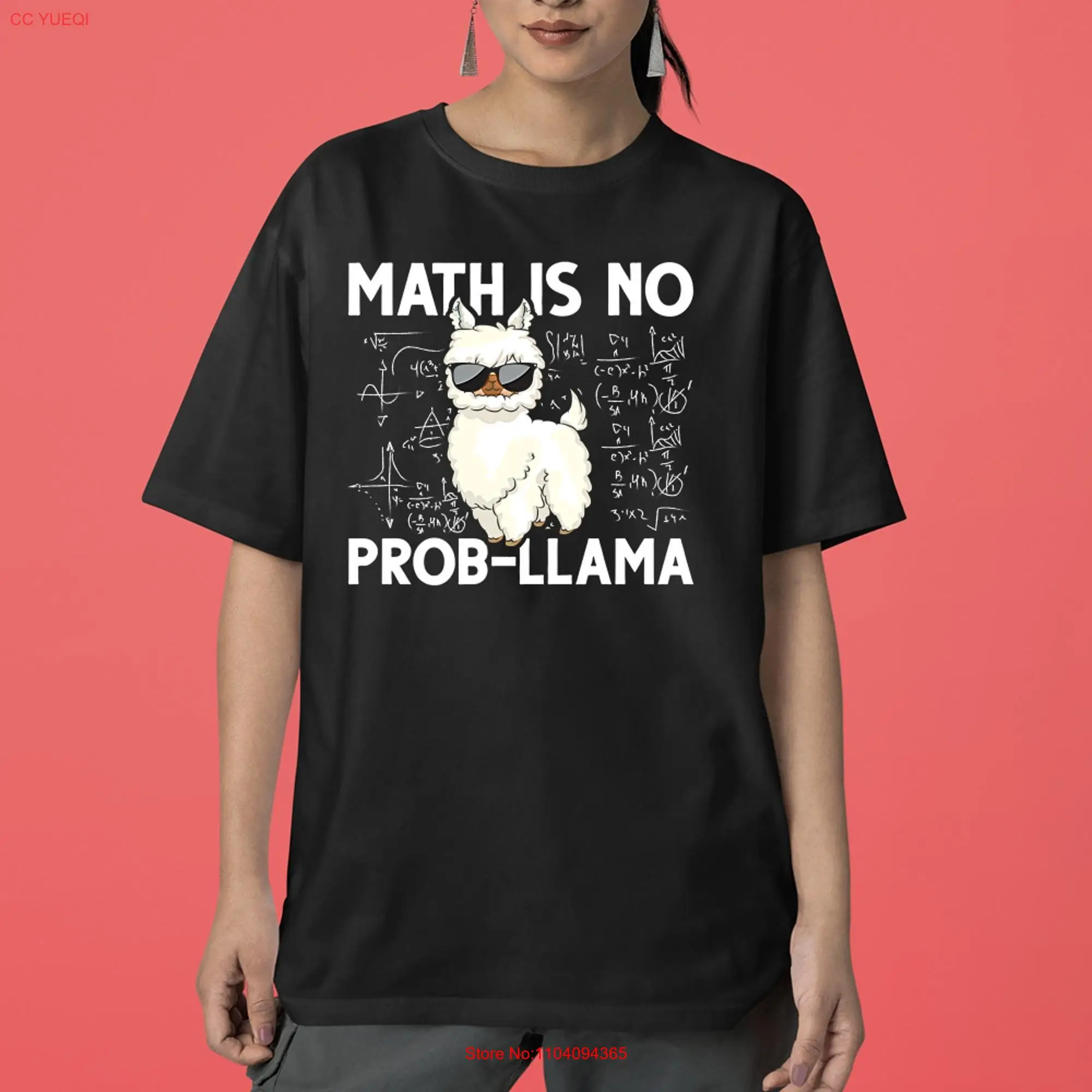 Футболка с длинным или коротким рукавом для любителей математики, ботаника, ламы, смешные Приключения гейки, альпака