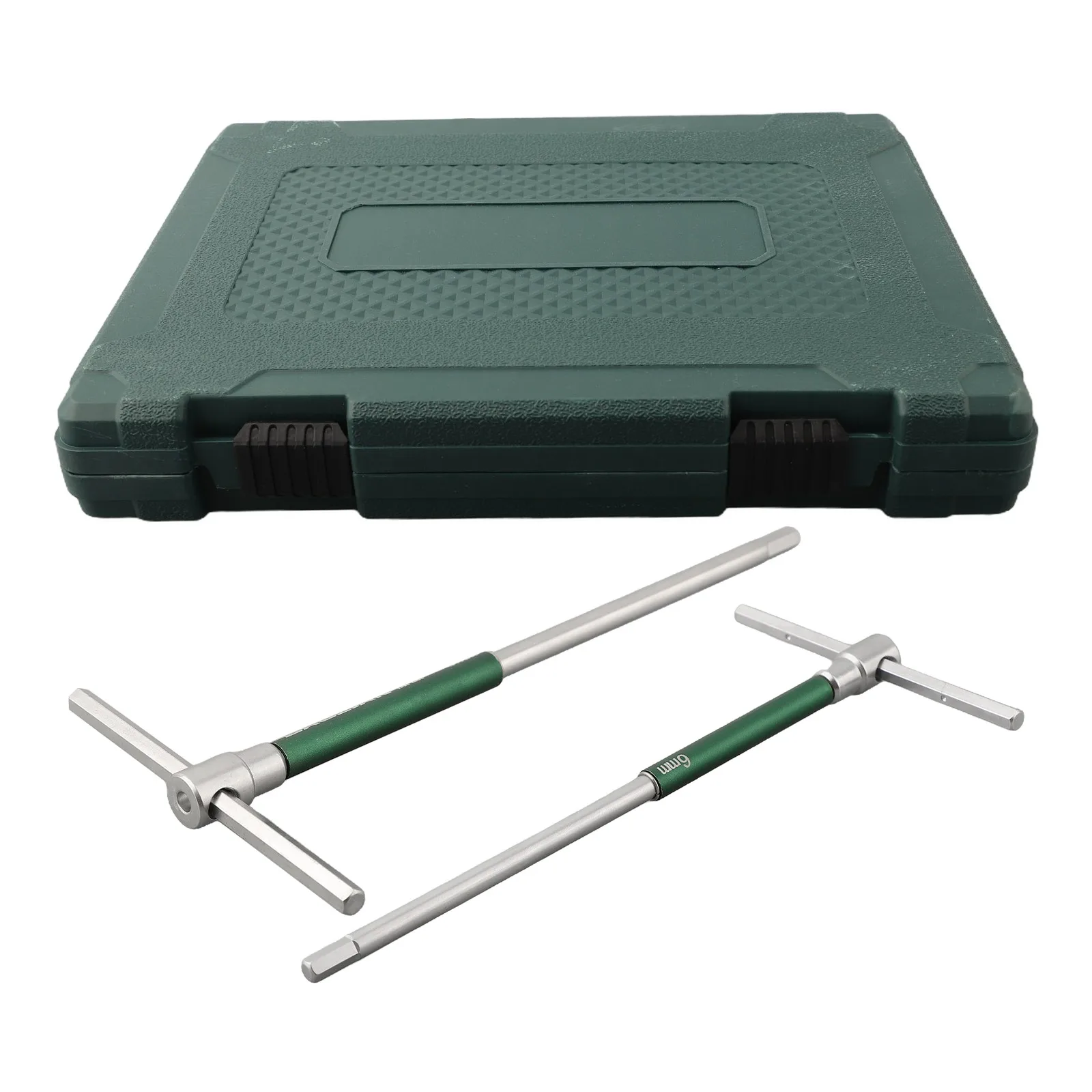 High-speed T-Shaped Spanner Set Rotating Hexagonal T-shaped Convenient Good Performance Sliver Stainless Steel