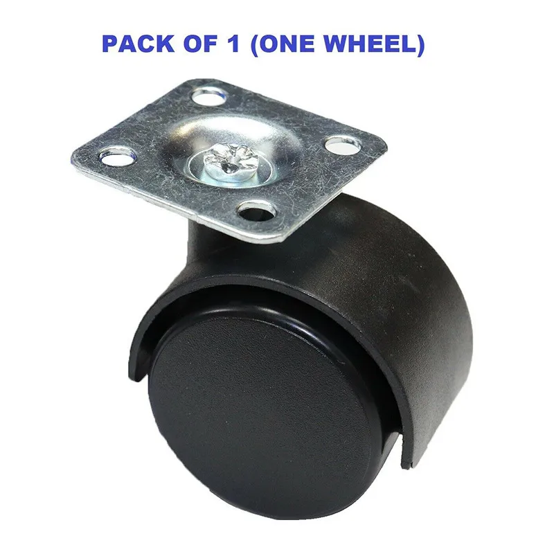 No Voice Wivel Wheel On Plate Castor No Wheel Marks Plastic&Metal 1.5Inch 360 Degree Rotation 40mm Highe Quality