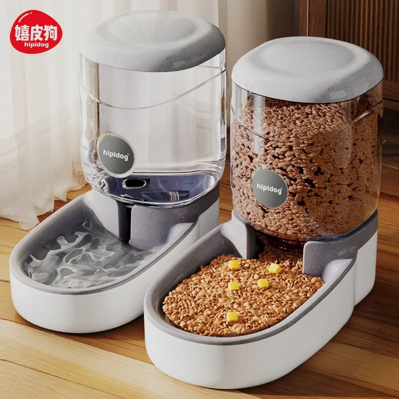 

Automatic Cat Feeder High Capacity Pet Food Bowl Gravity Water Dispenser mascotas Pet Bowl for Dogs Cats 4L cat Accessories