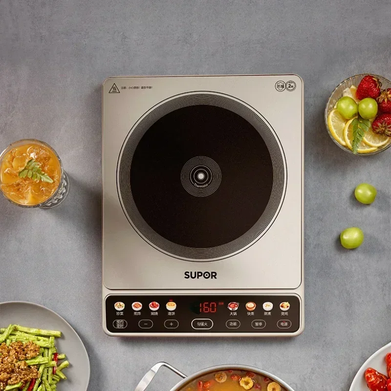 high-power Induction cooker hot pot cooking all-in-one household electromagnetic heating multi-function new