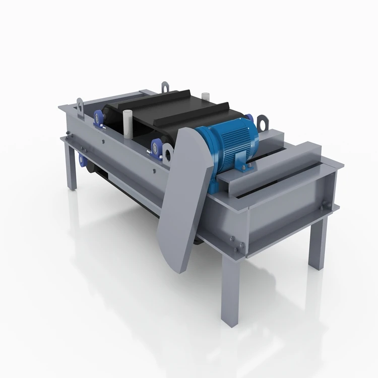 Forte separatore magnetico bagnato Magnete permanente MACCHINA DI SUCZIONE DA FERRO Separatore di ferro con trasportatore Separatore di rulli per tamburo di riciclaggio