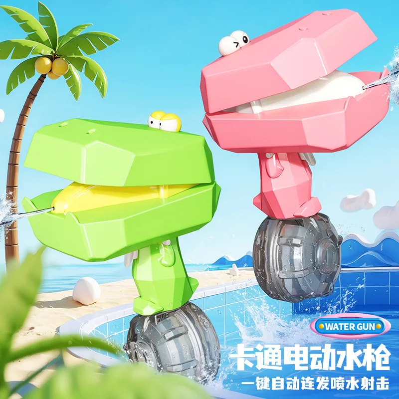 Pistola de agua para niños, juguete de verano, deportes acuáticos, perro, cocodrilo, juegos de playa para niños, juguetes acuáticos para exteriores, regalos de cumpleaños para niños