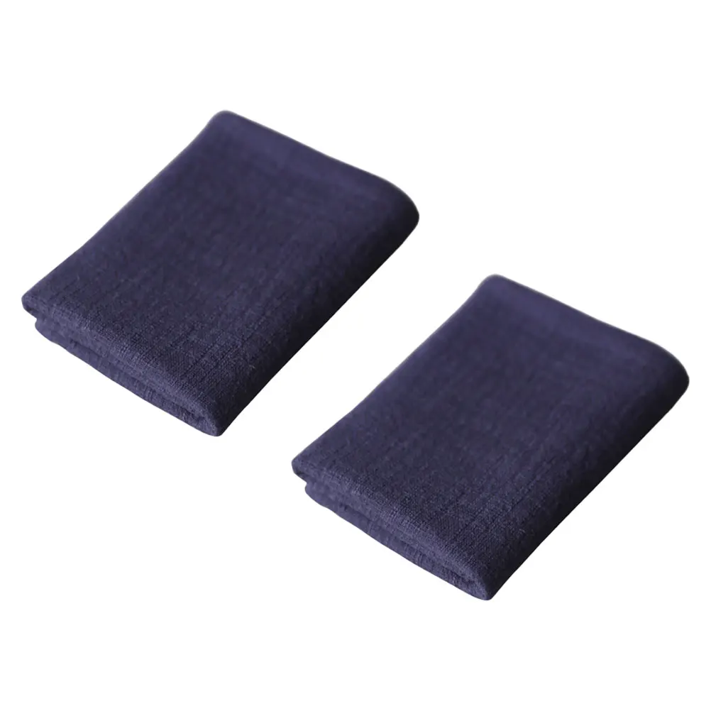 

2pcs Thickened Tea Cloth Dishcloth Cleaning Towels Wiping Rag Water Absorbing Supple Teaware Cloth Household
