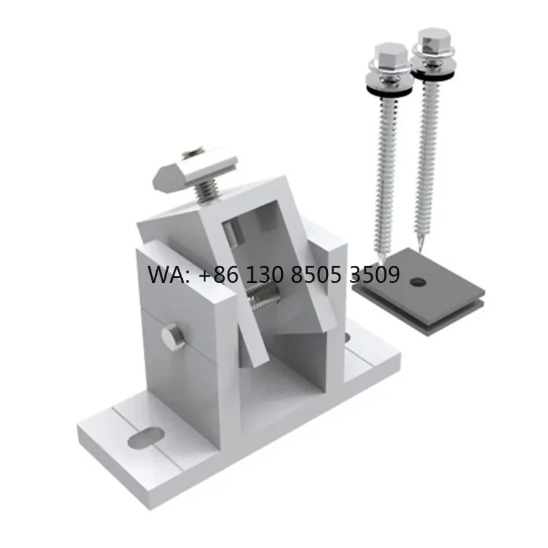 

Adjustable Angle Solar Panel Mounting Bracket for Solar Roof