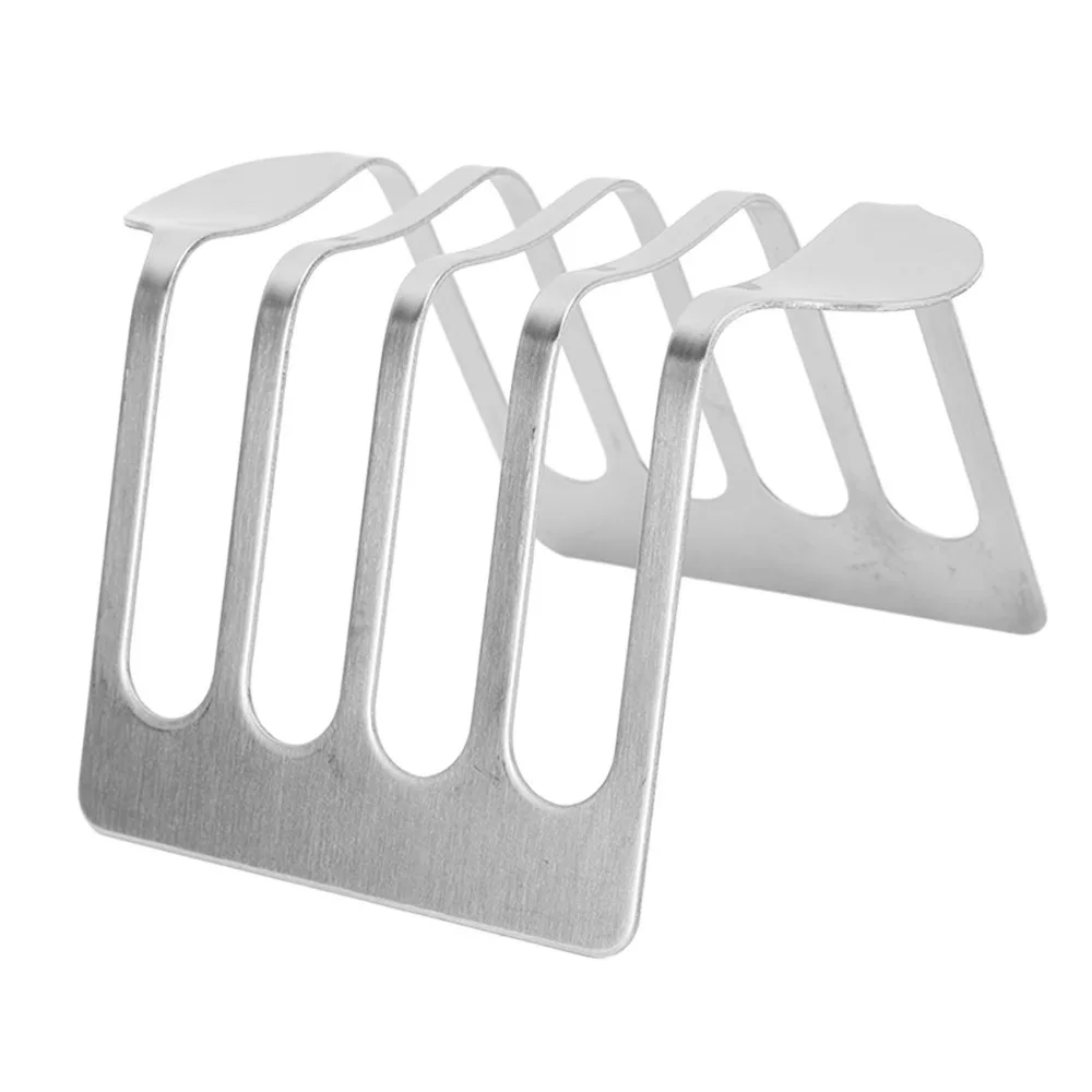 Stainless Steel Toast Rack Easy To Clean Durable Bread Rack Cooling Grid Vintage Style Bread Holder Breakfast