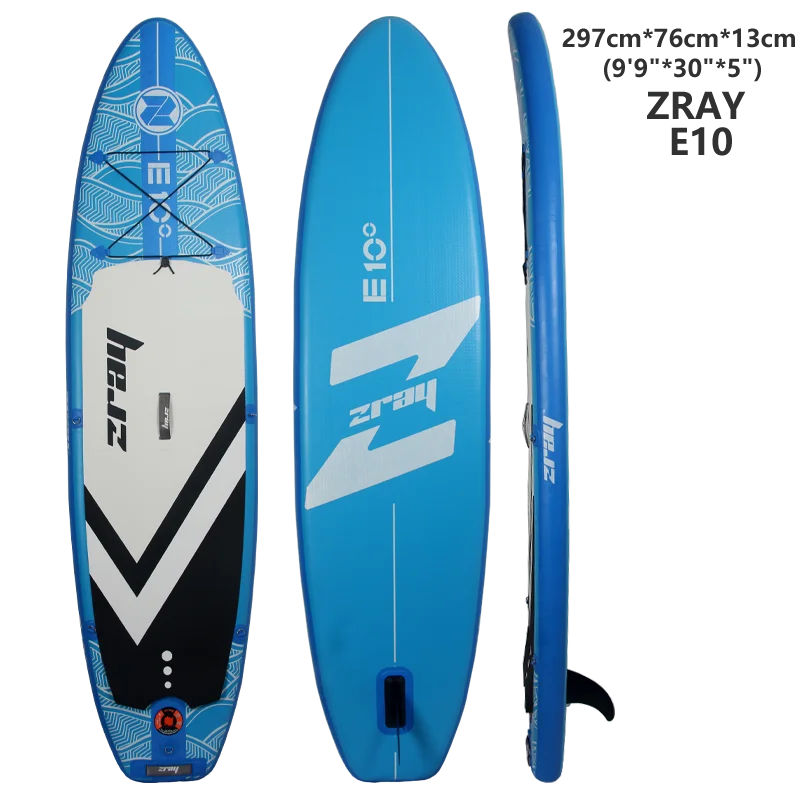 Für ZRAY EVASION E10 Alle Licht 297*76*13 cm Aufblasbare Surfbrett Stehen Paddel Wasser Sport SUP Board volles Set Stehen Paddel Surfen