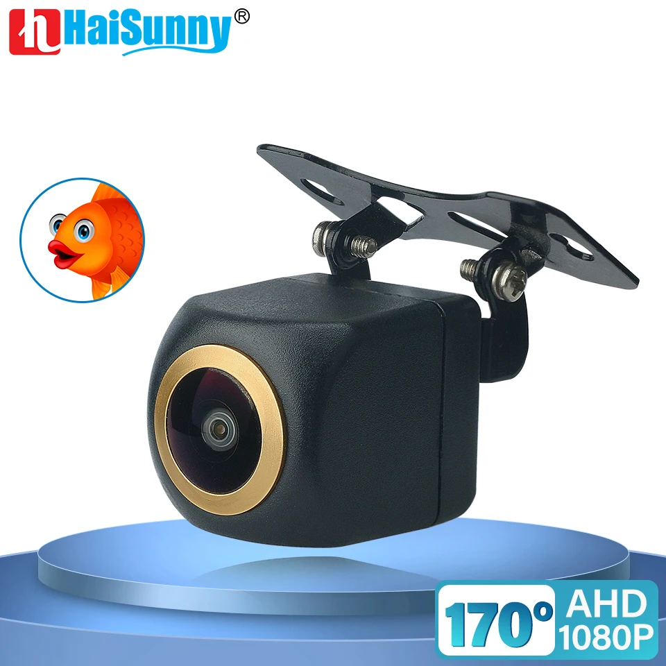 

HaiSunny Car Rear Backup Camera Fisheye lens FHD AHD 1080P No Parking Line Waterproof 170 Degree Wide View Angle Night Vision