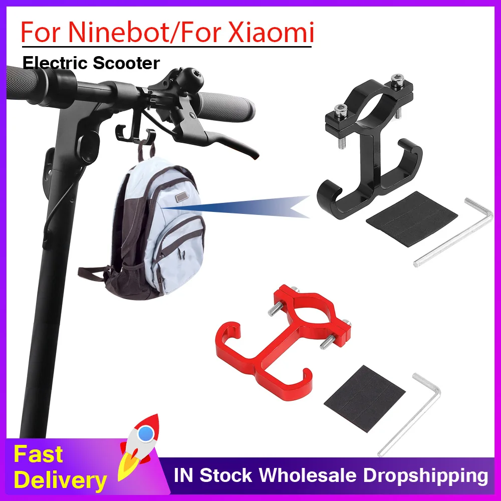 Electric Scooter Hooks Hanging Bag Shelf Tube Storage Hanger