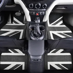 Custom Car Floor Mats Left Hand Drive Automotive Carpet for Mini Cooper R50 R52 R53 R55 R56 R57 R58 R59 R60 R61 F54 F55 F56 F57