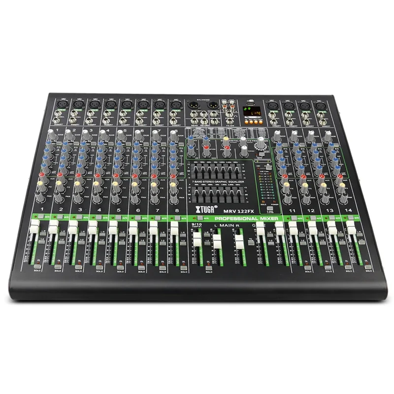 MRV122FX High Quality 12 Channel Professional Mixer Audio